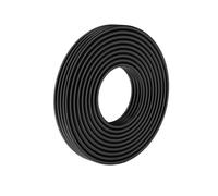 Câble Électrique en Cuivre Étamé, Fil De Silicone, Couleur Rouge Et Noir, 10-40 M / 2,5 Mm, 14 AWG / 4 Mm², 12 AWG, for Le Raccordement De Panneaux Photovoltaïques(Black,10m,14 AWG)