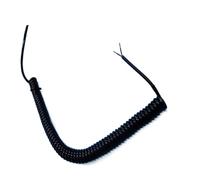 Câble électrique en Spirale, Câble à 2 Conducteurs 22awg Câble en Spirale à Ressort S’étirer Mètres 6 Mètres 9 Mètres 10 Mètres Extension en Spirale De Fil, 2 Cores 22AWG, Stretch 4 Meter