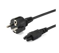 Equip Câble électrique 112151 – Noir 3 m – Prise d'alimentation type F Coupleur C5