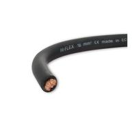 CABLE ELECTRIQUE EXTRA SOUPLE BATTERIE SOUDAGE NOIR 16 mm² - 10 METRES
