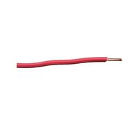 Câble électrique H07VU 1,5mm² rouge 10m