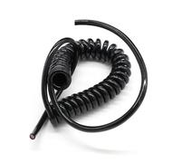Câble électrique hélicoïdal rétractable à 2 conducteurs de 0,75 mm², gaine carrée extra longue, longueur de 9 mètres