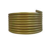 Câble électrique plat doré, long. 3m, H03VVH2-F, 2x0.75mm2, garantie 5 ans - Tibelec