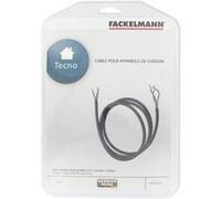 Câble électrique pour appareil électroménager type four ou plaque de cuisson 3G6 mm² Fackelmann Noir G