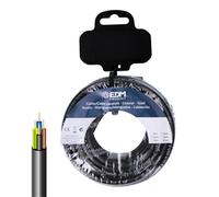 Câble électrique Tuyau EDM 28362 vv-k06 Noir 20 m - Marque : EDM Product - EAN : 8425998283624