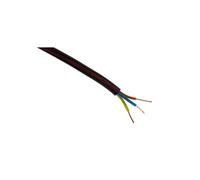 Zenitech Câble d'alimentation électrique U-1000 R2V 3G1,5mm² Noir - 5m