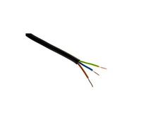 Zenitech Câble électrique U-1000 R2V 3G2,5 mm² noir – 100 m