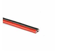 câble électrique UL2468 2 broches fils électriques 28/26/24/22/20/18 AWG rouge noir plat ruban câble haut-parleur fil pour LED voiture Audio 12V JST connecteur ( Color : Red black , Size : 5M_16AWG )