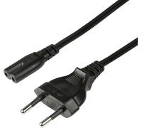 Câble électroménager Euro - C7 Noir 3m