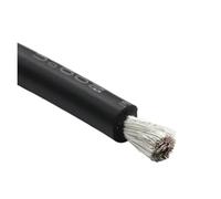 Câble électronique en silicone ultra-souple de 1 à 50 m, fils de cuivre isolés résistants à la chaleur, calibres 30, 28, 26, 24, 22, 20, 18, 16, 14, 12, 11, 10 et 8 AWG(Black,8 METERS_18AWG)