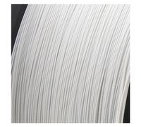 Câble électronique monoconducteur microfin en cuivre plaqué argent haute température, 10 m, UL1423 PTFE(WHITE,10 M-34AWG)