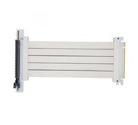 Câble élévateur PCIe 4.0 X16, Diverses Compatibilités, Fin et Pliable, Conception Segmentée, pour RTX3090 et Plus, avec Prise à 90 Degrés, Câble D'extension de Carte Graphique