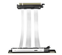 Câble élévateur PCIe 5.0 200 mm - 32 GT/s x16 Extension GPU compatible avec RTX 4090/5090, RX 7900XTX, WRX80/90E - Rétrocompatible avec PCIe 4.0/3.0 - 29 AWG, Foxconn Armour, PCB noir 6 couches