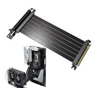 Câble élévateur pour carte - angle droit, rallonge GPU, connecteur flexible haute vitesse | Réparation informatique Entretien des appareils électriques Durable Fiable Facile à utiliser