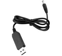 Câble Élévateur USB 5 V À 12 V - Cordon Adaptateur De Convertisseur De Tension CC, Ligne D'alimentation Universelle | Fil De Noyau En Cuivre Étamé Pour Routeur WiFi, Modem Hub, Ventilateur, Lumière, H