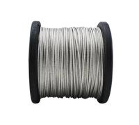 Câble en acier, Câble de levage métallique en acier inoxydable, 7 x 19 torons, âmes 1 à 20 mm(3.0mm)