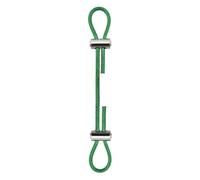 Câble En Acier Inoxydable Kit de fixation câbles métalliques en acier inoxydable PVC 4 pièces, réglable, suspension 2,0 mm et 3, cadre photo suspendu, appareil encastré(Green,1MX4pcs,2mm)