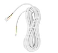 Câble en cuivre à 4 conducteurs de 10 m, 0,3 mm, câble en cuivre rond et flexible, câble d'interphone filaire pour système d'interphone vidéo