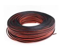 Câble en cuivre et caoutchouc de silicone souple, 1/2/5 m, 30 AWG, 2 broches, 28 AWG, 26 AWG, 24 AWG, 22 AWG, 20 AWG, 18 AWG, 14 AWG, 12 AWG, 10 AWG, 8 AWG(1 meter-28AWG)