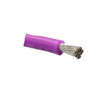 Câble en cuivre et Caoutchouc de Silicone Souple Violet, 1/3/5/8/10/20/50M, 30 28 26 24 22 20awg, Fils d'éclairage Flexibles, Cordon d'alimentation électrique for Voiture(Purple 10m,28AWG)