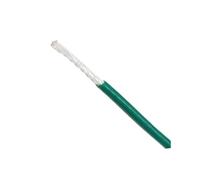 Câble en cuivre isolé Fil PTFE plaqué Argent 1/5M 24/25/28/30AWG(Green,5m 30AWG)