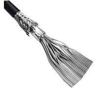 Câble en nappe 3M 3659/25 100 SF Pas: 1.27 mm 25 x 0.08 mm² noir, gris Marchandise vendue au mètre