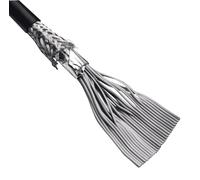 Câble en nappe 3M 3659/25 100 SF Pas: 1.27 mm 25 x 0.08 mm² noir, gris Marchandise vendue au mètre