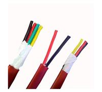 Câble en silicone à 3 conducteurs, câble haute température, fil antigel de 6 mètres, caoutchouc AGR(Maroon,3core 1.5mm2)