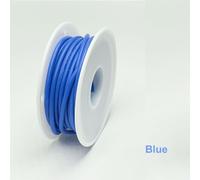 Câble En Silicone Avec Bobine Pour Voiture Électrique,Cuivre Étamé Souple,Haute Température,Degré,16 Awg,17 Awg,- Type Bleu-24 Awg-10m 1roll