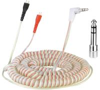 Câble en Spiral pour Sennheiser HD 25 - 4,5m transparent