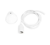 Câble en Tissu pour Suspension de Pouf 4 M Blanc