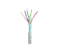 - Câble en vrac - 100 m - FTP - CAT 5e - solide - gris
