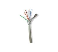 - Câble en vrac - 305 m - 6.3 mm - S/FTP - CAT 6 - sans halogène, bloqué, intérieur, rond - gris
