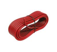 Carpoint Câble pour haut-parleur 2x0,75 mm² 10 m Noir/Rouge