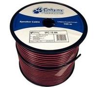 Câble enceinte / hp 2 x 1 5 mm² 100 m SPC-15-RN
