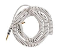 Câble enroulé VOX pour guitare électrique basse 9m L droit VCC90 blanc VXKVC...