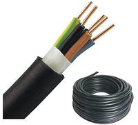 Câble enterré NYY-J à anneau, 25 m, 5 x 1,5 mm²