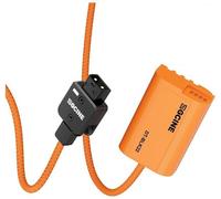 Câble entre le D-Tap de ZGCine et la batterie factice DMW-BLK22