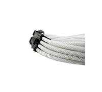 Câble EPS Tressé EPS 12V 8 broches 30 cm Blanc