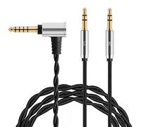 Câble équilibré pour casque Hifiman Sundara - Pour HiFiman HE4XX/HE-400i/HE560/HE-350/HE1000 - Câble de mise à niveau de casque 2,5/3,5/4,4 mm vers double interface 3,5 mm (prise 4,4 mm)