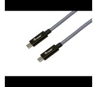 Câble Equip 128427 USB-C vers USB-C 2m Noir - USB 3.2 Gen 2x2 (20 Gbit/s) - Power Delivery 240W - DisplayPort Alternate Mode - 48V/5A