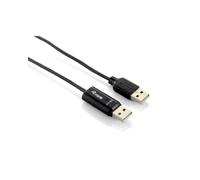 Câble Equip 133339 USB 2.0, 1.8m, Connecteur USB-A Mâle vers USB-A Mâle, Débit 480 Mbit/s, RoHS, Noir