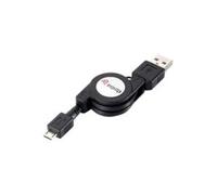 Cable - equip - USB USB2.0 Type A -> Micro B St/St 1,00m aufrollb