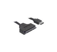 - Câble eSATA Power Over - USB de 11 broches/eSATA (5/12 V) (M) pour combo SATA (F) - 50 cm