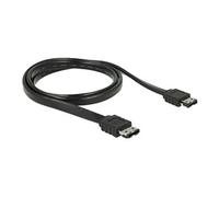 DELOCK 85640 - Câble eSATA 3 Gb/s femelle > eSATA femelle 1 m noir