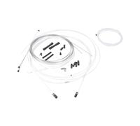 Sram Slickwire Pro Road/mtb Shift Cable 4 Mm Kit Shift Cable Kit Blanc 1.1 x 2300 mm White