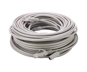 Câble Ethernet 10M/393 7ft RJ45 Port DC CCTV Surveillance Sonew câble de vidéosurveillance Rallonge électrique pour caméras IP NVR Bewakingsrecorders