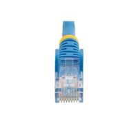 StarTech.com Câble Ethernet 5 m - RJ45 Cat5e - Câble réseau sans accroc - UTP - Cordon patch - Catégorie 5e - Bleu - cordon de raccordement - 5 m - bleu