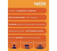 Câble Ethernet à Haute Vitesse pour le Transfert de Données - Câble de Transfert pour le Logiciel de Migration PCmover (non inclus) - Transfert de Données Efficace