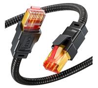 Cable Ethernet Cat 8,Câble Lan 1M 2M 3M 5M 10M 15M 20M,Câble Réseau 40Gbps 2000Mhz Haute Vitesse,RJ45 Gigabit Nylon Tressé Câble